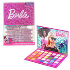 Barbie - Townley Girl 35-Well Eyeshadow Palette, Shimmery and Opaque Colors, Pigmented Blendable, 8 Application Brushes Non-Toxic 8+, Perfect for Parties, Sleepovers & Makeovers