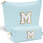 Yoolife initial makeup bag for