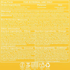 4-Pack Tropical Variety SPF 15 Lip Balm - Organic Ingredients, Broad Spectrum UVA/UVB Protection - Hydrating & Moisturizing, USA Made