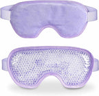 Cooling eye mask with gel