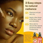 Double Size (2OZ) Super Vitamin C Serum for Face w/Niacinamide Serum, 5% Vitamin C Face Serum w/Hyaluronic Acid, Resveratrol, Anti-Aging Brightening Super C Serum, Facial Serum Vitamina C, E
