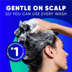 Head & Shoulders Clinical Strength Dandruff Shampoo, Selenium Sulfide Dandruff Defense, Intensive Itch Relief, Seborrheic Dermatitis Relief, Cooling Menthol, 13.5 Fl Oz Each, 2 Pack