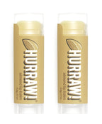Hurraw! Almond Lip Balm, 2 Pack: Palm