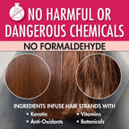 Keratin Hair Treatment, 4 oz | Frizz Control, Formaldehyde Free, Salon Quality, Smoothing Treatment, Long Lasting, Cream for All, Frizzy, Curly, Dry, Damaged Hair