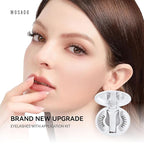 Soft Magnetic Eyelashes Kit with Applicator, No.14 Frost Black, Reusable Glue-free Wispy Magnetic Lashes, Cruelty-free False Lashes, Waterproof, Lightweight, Suit for Heavy Makeup