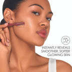 JAPONESQUE Dermaplaner and Cooling Eye Roller - Dual Ended Dermaplaning Facial Razor with Soothing Roller Ball Massager- Tool for Exfoliation, Hair Removal, Face Massage