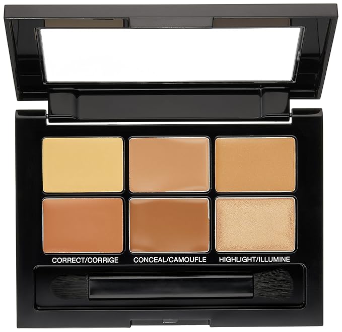 Maybelline New York Facestudio Master Camo Color Correcting Kit, Deep, 0.21 oz.