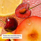 eos Sunset Sips Lip Butter Tube- Wild Cherry Slushie, 24-Hour Moisture, Overnight Lip Mask, Lip Care Products, 0.35 fl oz