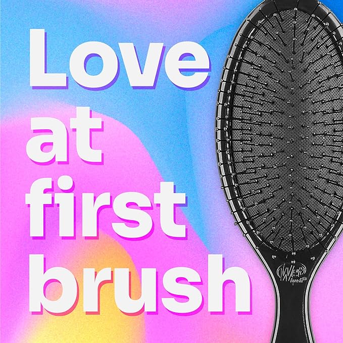 Wet Brush Hello Kitty and Friends Original Detangler Hair Brush, Pompompurin, Ultra-Soft IntelliFlex Bristles, Easy Detangling For All Hair Types (Wet Dry & Damaged), Women & Men