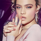 KISS Jelly Fantasy On-Trend Translucent Nails, Long Sculpted Glue-On Fake Nails Kit, Style “Be Jelly”, with Pink Gel Nail Glue, Mini Nail File, Manicure Stick, & 28 Glue On Nails