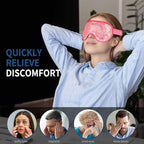 Cooling eye mask with gel