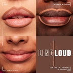 NYX PROFESSIONAL MAKEUP Line Loud Lip Liner, Longwear and Pigmented Lip Pencil with Jojoba Oil & Vitamin E - No Equivalent
