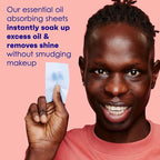Clean & Clear Oil Absorbing Facial Sheets, Portable