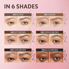 Covergirl Clean Fresh Brow Nano, 200 Blonde, Eyebrow Pencil, Ultra-Precise Tip, Waterproof, Transfer-Resistant, Built-In Spoolie, Vegan Formula, 0.001oz