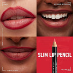 NYX PROFESSIONAL MAKEUP Slim Lip Pencil, Long-Lasting Creamy Lip Liner - Hot Red