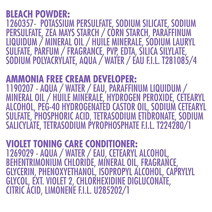 SoftSheen-Carson Interbeauty Dark and Lovely® Uplift Bleaching Kit for Blonde Hair, Includes Bleach Powder, Developer, and Toner