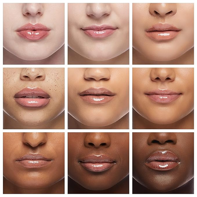 Crystal Jelly Moisturizing Lip Oil 2Pcs Hydrating Lip Gloss Set Plumping Lip Oil Balm Long Lasting Glow Oil Lip Care Tools