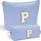 Yoolife preppy makeup bag travel