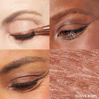 LAURA GELLER NEW YORK Kajal Longwear Kohl Eyeliner Pencil - Clove Kohl - Caffeine and Vitamin E - Smooth & Blendable Liner - Built-In Sharpener