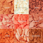 ColourPop Baby Got Peach Shadow Palette - Orange & Coral Shadows with Metallic, Matte and Glitter Finishes - High-Pigment Makeup with a Long-Wearing Formula (0.3 oz)