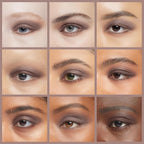Erinde Single Light Brown Matte Eyeshadow Palette, High Pigment, Long Lasting, Intense Color, Neutral Nudes Naked Matte Pressed Powder Eye Shadow Palette