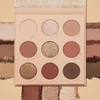 ColourPop Nude Mood Eyeshadow Palette - Brown & Copper Palette with Metallic and Matte Finishes - High-Pigment Eye Makeup with a Long-Wearing Formula (0.3 oz)