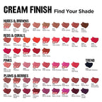 REVLON Super Lustrous Lipstick, Lip Makeup Gift, Stocking Stuffers for Women, Creamy, Moisturized Feel in Reds & Corals, Fearless (774), 0.15 oz (Pack of 5)