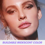 Wonderskin WONDER BLADING Top Gloss - Clear Glitter Lip Gloss, Hydrating and High Shine Finish Lip Makeup (Holographic)