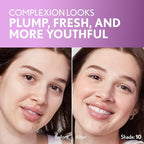 Covergirl Simply Ageless Skin Perfector Essence Foundation, 10 Fair, Tinted Skin Perfector, Skincare Makeup Hybrid, Sheer Tint, Radiant Finish, Skin-Like Finish, Vegan Formula, 1.0oz
