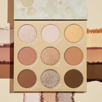 ColourPop Feelin' Bubbly Eyeshadow Palette - Brown & Gold Palette with Metallic and Matte Finishes - High-Pigment Eye Makeup with a Long-Wearing Formula (0.3 oz)
