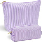 Yoolife purple makeup bag for