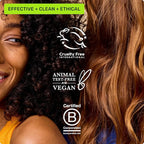 Ethique Clarifying Shampoo Bar for oily hair with Castor Oil - Plastic-Free, Vegan, Cruelty-Free, 3.88 oz - Formerly St. Clements