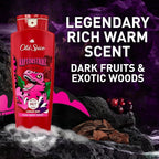 Old Spice Cleansing Body Wash for Men, 3X Defense, 24/7 Shower Fresh with Lasting Scent, 2-in-1 Body & Face Wash, Raptorstrike with Dark Berry Scent, 24 oz (Pack of 4)