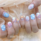 Gel palette Painting gel for nail art 40colors individual squares UV LED Gel for Nail Art DIY