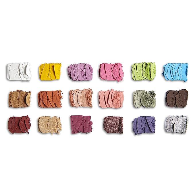 Makeup Revolution Eyeshadow Palette, x Roxxsaurus Colour Color Burst