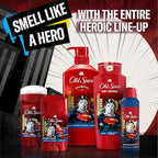 Old Spice Cleansing Body Wash for Men, 3X Defense, 24/7 Shower Fresh with Lasting Scent, 2-in-1 Body & Face Wash, Smell Like a Hero, Superman, Bright Citrus and Cosmos Scent, 24 oz