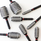 Cricket Technique Thermal Hair Brush #450 3.25” Curling, and Styling – Heat-Retaining Barrel with Anti-Static Tourmaline Bristles, Round Thermal Brush, Ideal for All Hair Types