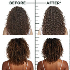 Garnier Fructis Hair Filler Moisture Repair Shampoo, Sulfate Free Shampoo for Curly, Wavy Hair with Hyaluronic Acid, 10.1 Fl Oz, 1 Count