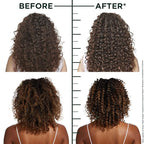 Garnier Fructis Hair Filler Moisture Repair Shampoo and Conditioner Set, Hair Care for Curly, Wavy Hair with Hyaluronic Acid, 10.1 Fl Oz, 2 Items, 1 Kit