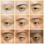 Daffodil Matte Muted Yellow Gold Soft Pressed Powder Single Vegan Eyeshadow; Talc, Paraben & Cruelty Free