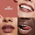 COVERGIRL Clean Lip Color, Bamboo, Satin Finish, Squalane, Avocado & Aloe, Carmine-Free, Non-Drying, 0.12oz