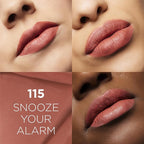L'Oreal Paris Infallible Matte Resistance Liquid Lipstick, up to 16 Hour Wear, Snooze Your Alarm 115, 0.16 Fl Oz
