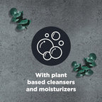 DOVE MEN + CARE 2 in 1 Shampoo Conditioner Eucalyptus + Birch 3 Count For Healthy-Looking Hair Naturally Derived Plant Based Cleansers 20.4 oz