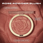 Milani Rose Blush, Powder Blush for Cheeks, Cruelty Free Makeup - Shape, Contour & Highlight Face for a Natural Matte Finish -Coral Cove