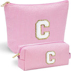 Yoolife preppy makeup bag for