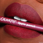 ColourPop Lippie Lip Pencil - High-Pigment, Long-Lasting & Sharpenable Lip Liner with High-Impact Color - Vegan, Cream Formula with Precise Application - On Ice (0.35 oz)