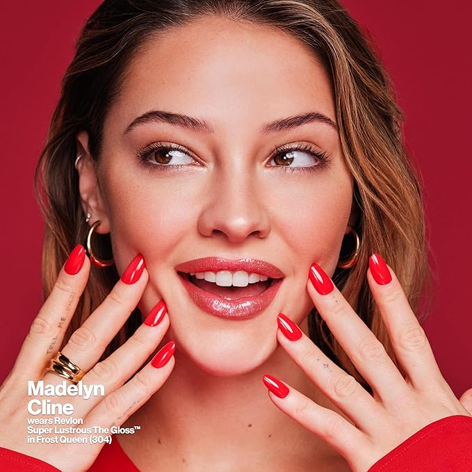 Revlon Super Lustrous Lip Gloss, Non-Sticky, Hydrating, High Shine Finish, 310 Choco Crush, 0.13 oz