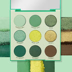 Colourpop Just My Luck Green Eyeshadow Palette - 3 oz
