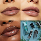 ColourPop x Twilight Lux Lip Oil - Hydrating, Sheer Tinted Lip Oil Formulated with Antioxidant-Rich Chamomile Extract & Calendula Oil - Non-Greasy, Nourishing Black Lip Oil - Team Jacob (0.16 oz)