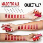 Maybelline Color Sensational Made for All Lipstick, Crisp Lip Color & Hydrating Formula, Pink For Me, Nude Pink, 1 Count